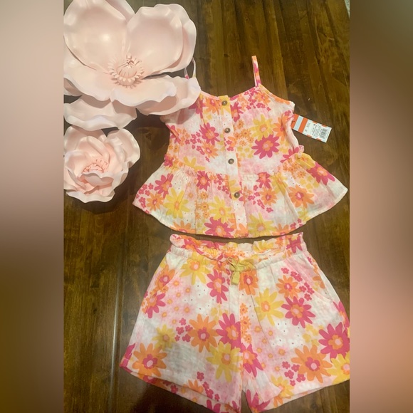 🌟NWT Cat & Jack Girls (2pc Set )Size 3T/4T - Picture 3 of 6